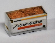 BuBi Model H070102 - H0 - Holzcontainer Schweighofer